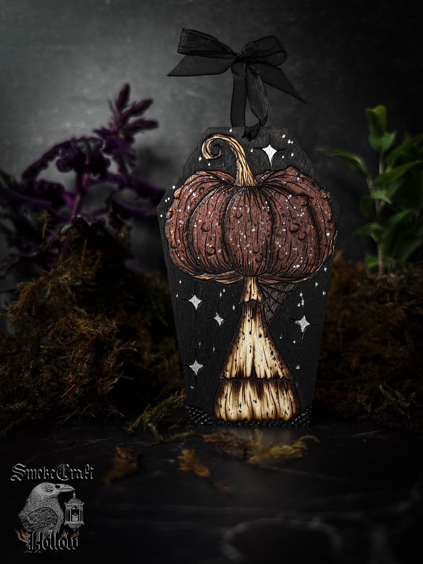 Spooky Mushroom Ornaments