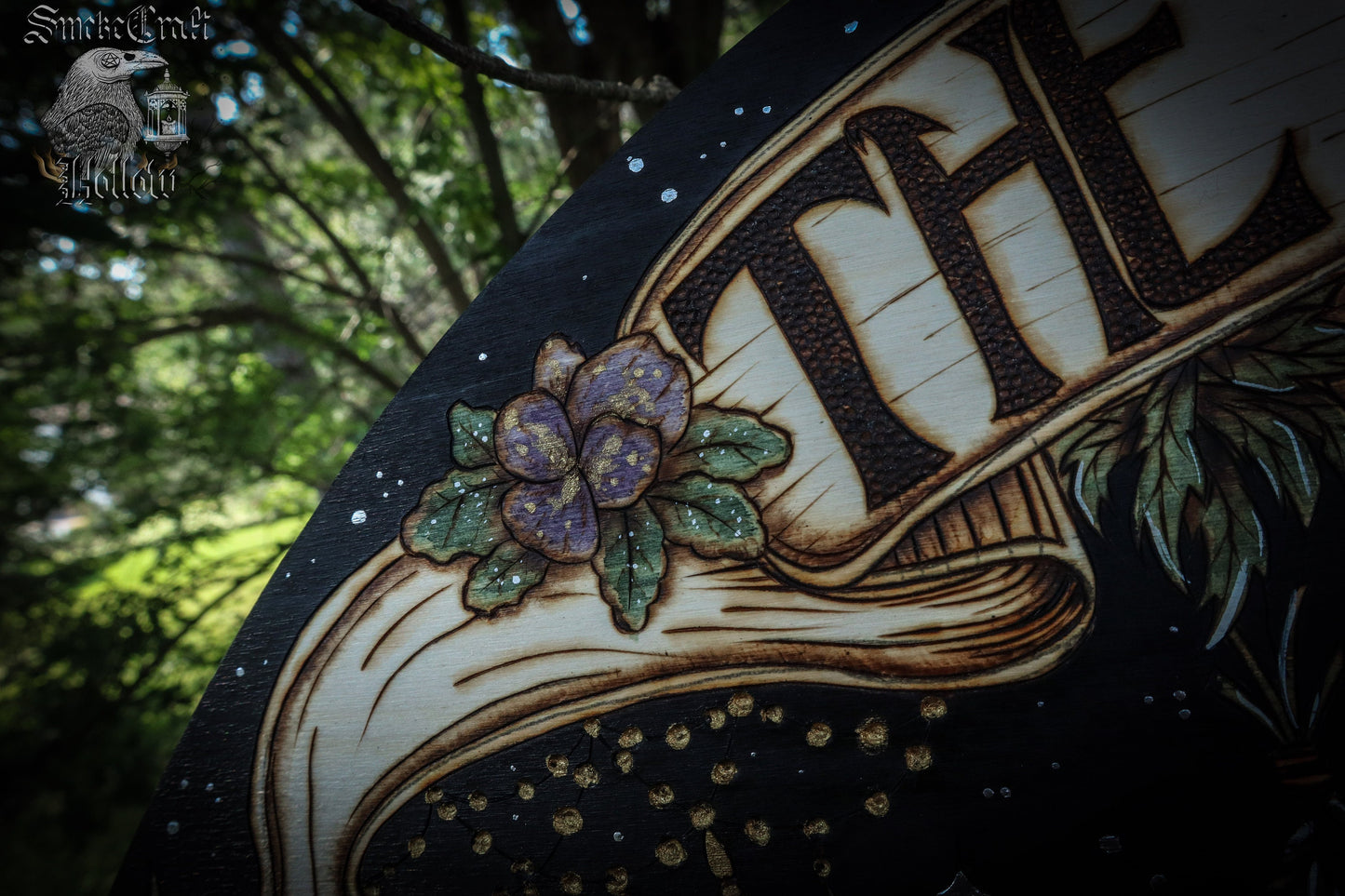 Witch’s Inn Wooden Sign
