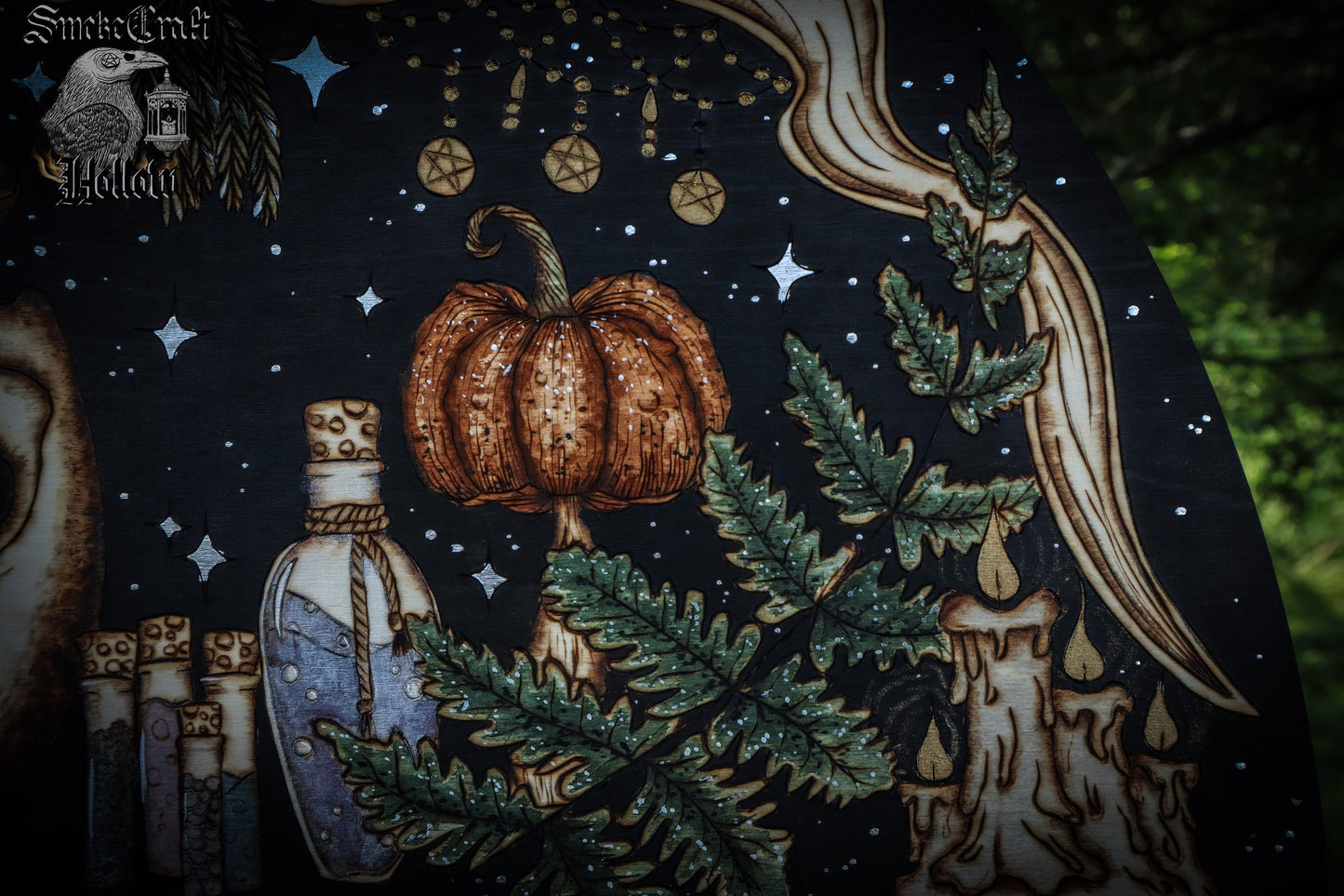 Witch’s Inn Wooden Sign