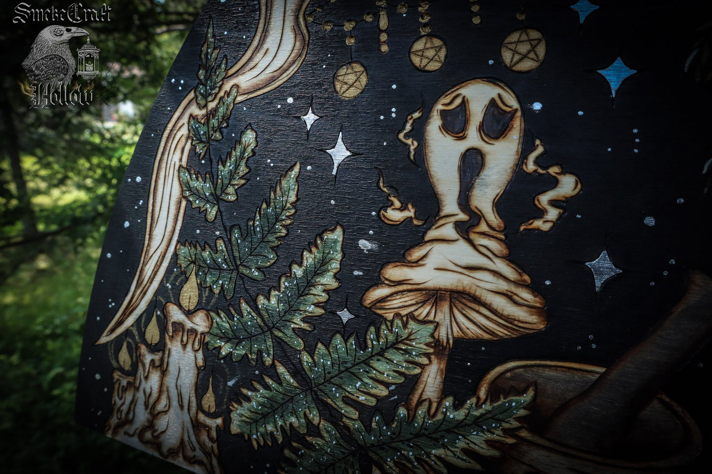 Witch’s Inn Wooden Sign