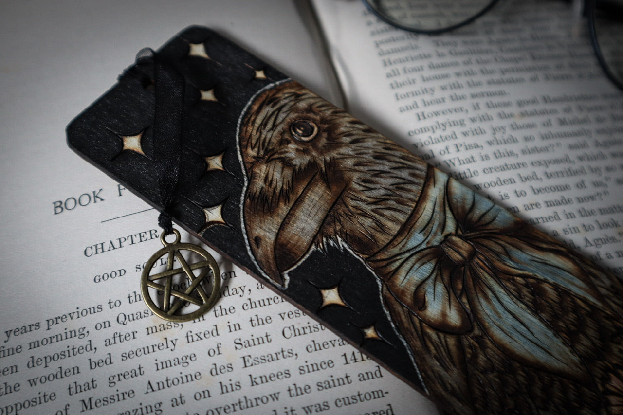 Witch’s Familiar Raven Bookmark