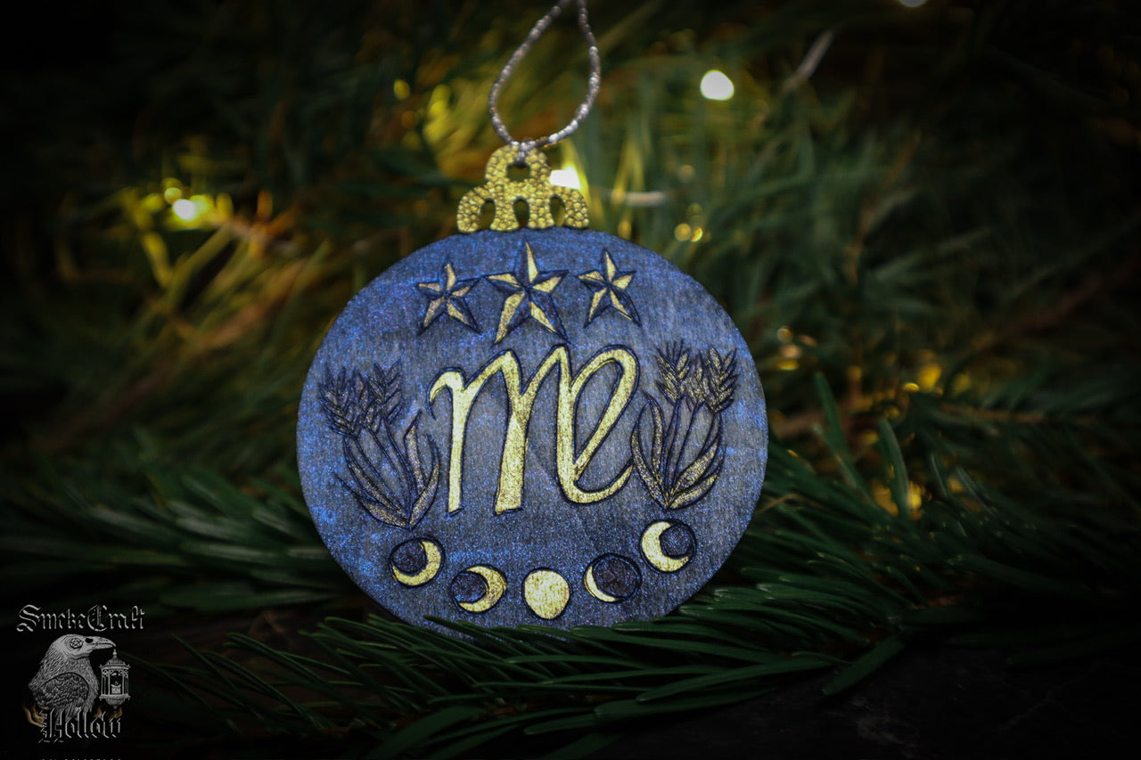 90’s Whimsigoth Celestial Virgo Zodiac Ornament