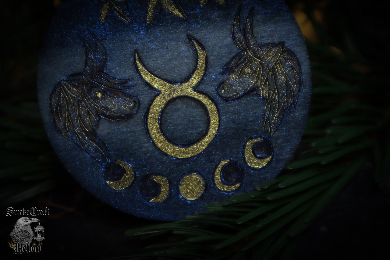90’s Whimsigoth Celestial Taurus Zodiac Ornament