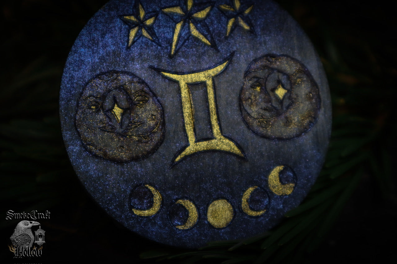 90’s Whimsigoth Celestial Gemini Zodiac Ornament