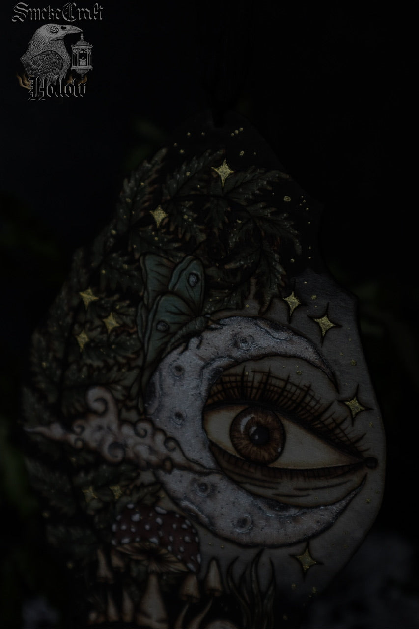 Twilight Garden of Watchful Moon Witch Bells