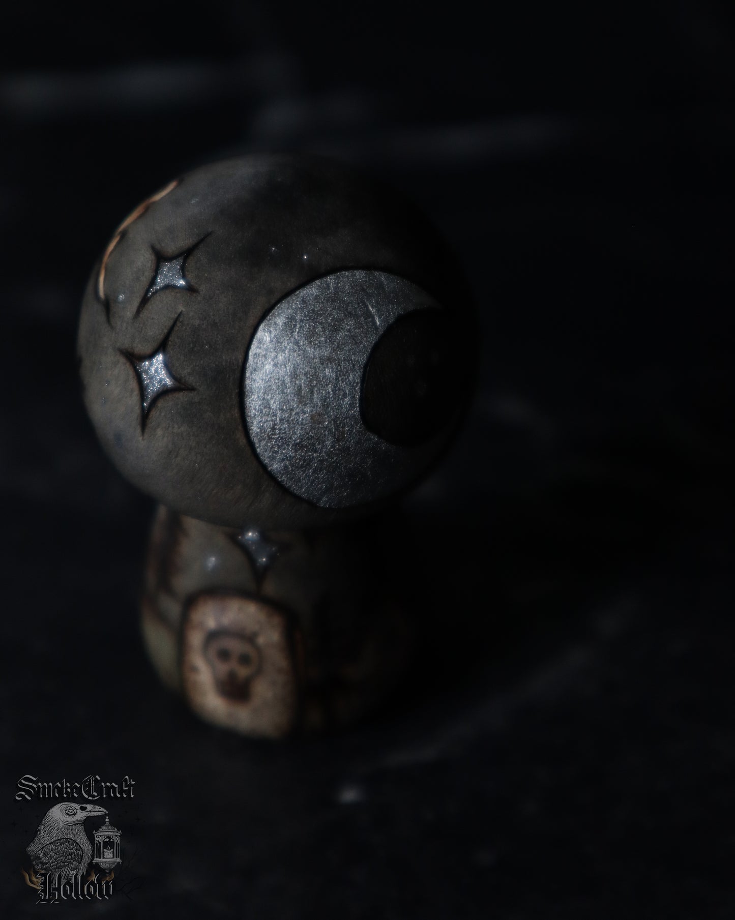 Mushroom Cemetery Figurine