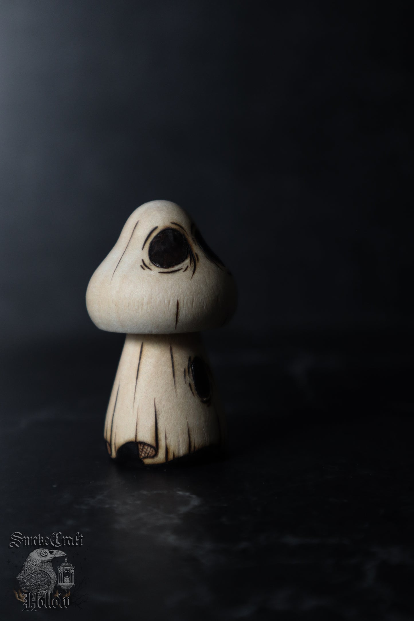 Haunted Ghost Mushroom Figurine