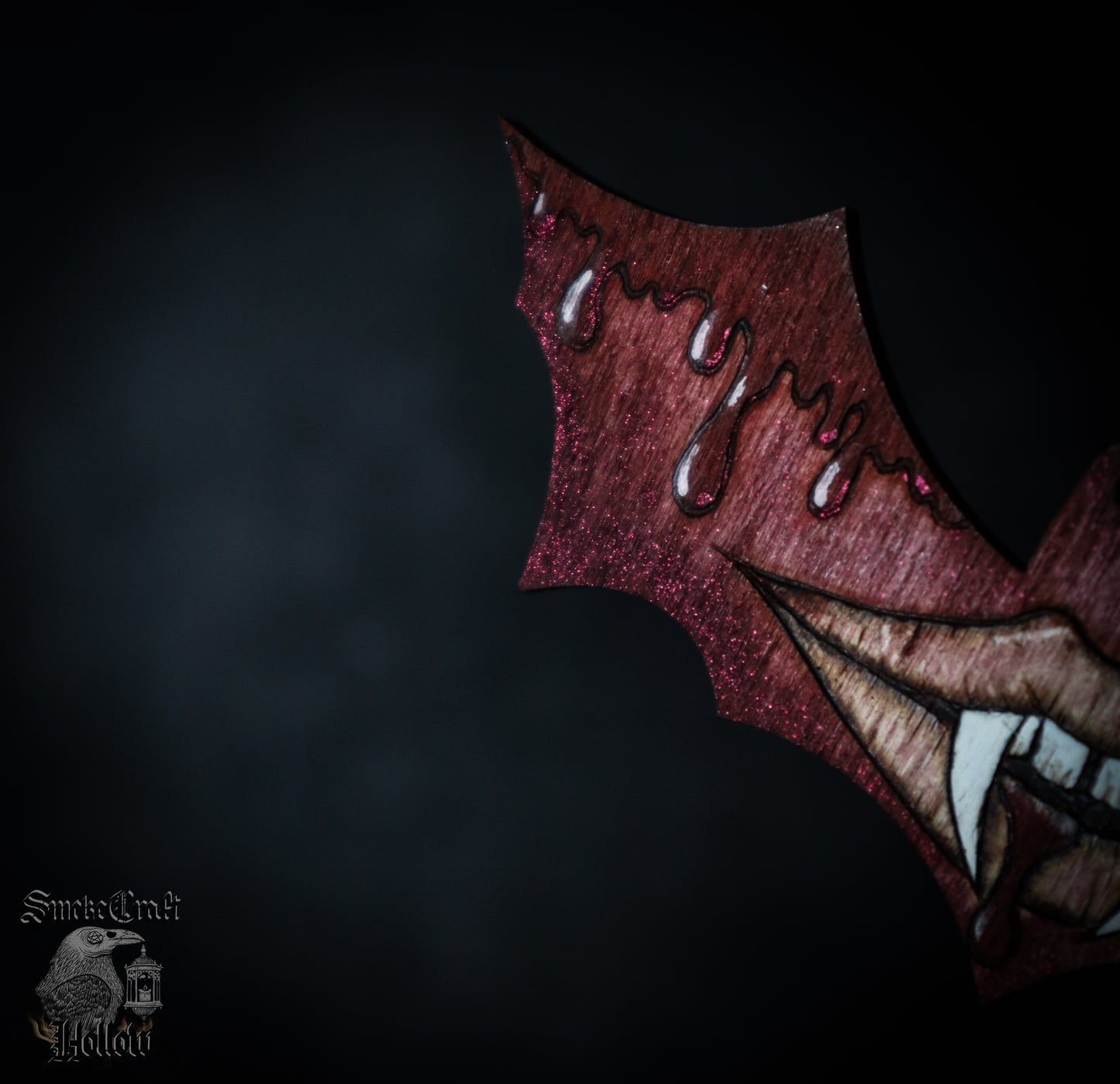 Vampire Bat Halloween Ornament