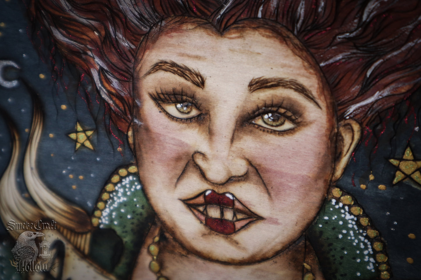 Hocus Winifred Pumpkin Halloween Art