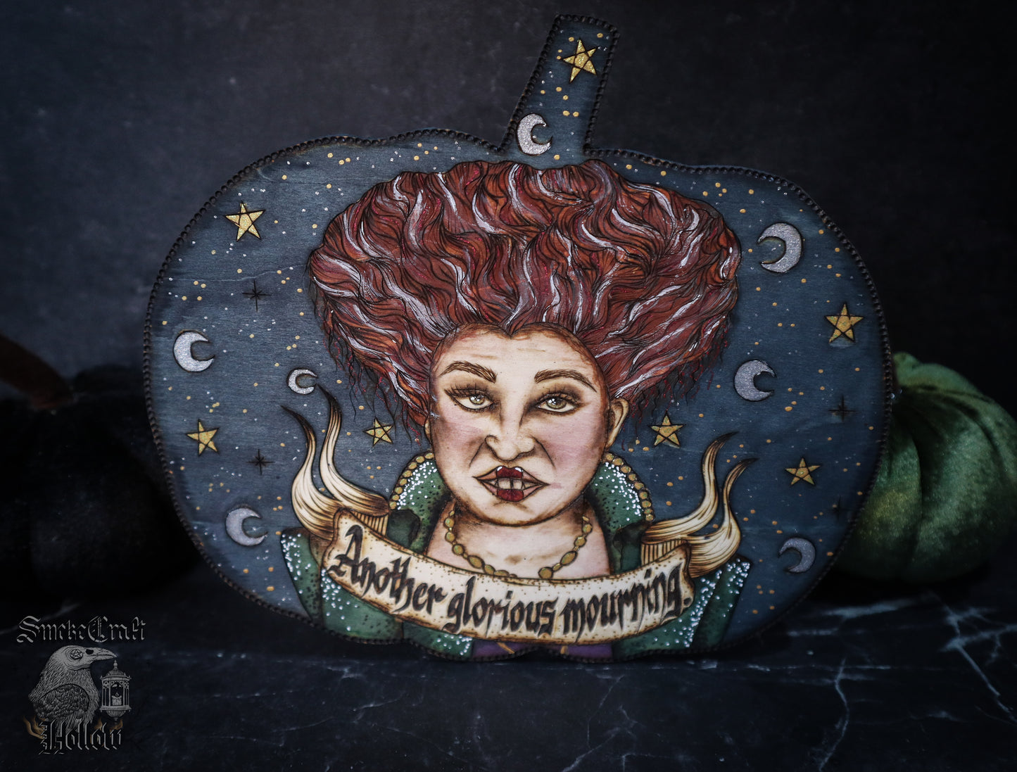 Hocus Winifred Pumpkin Halloween Art