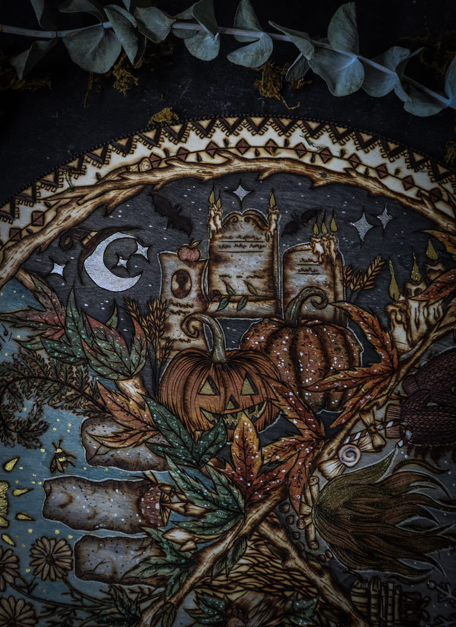 Four Seasons of Folklore Wall Decor
