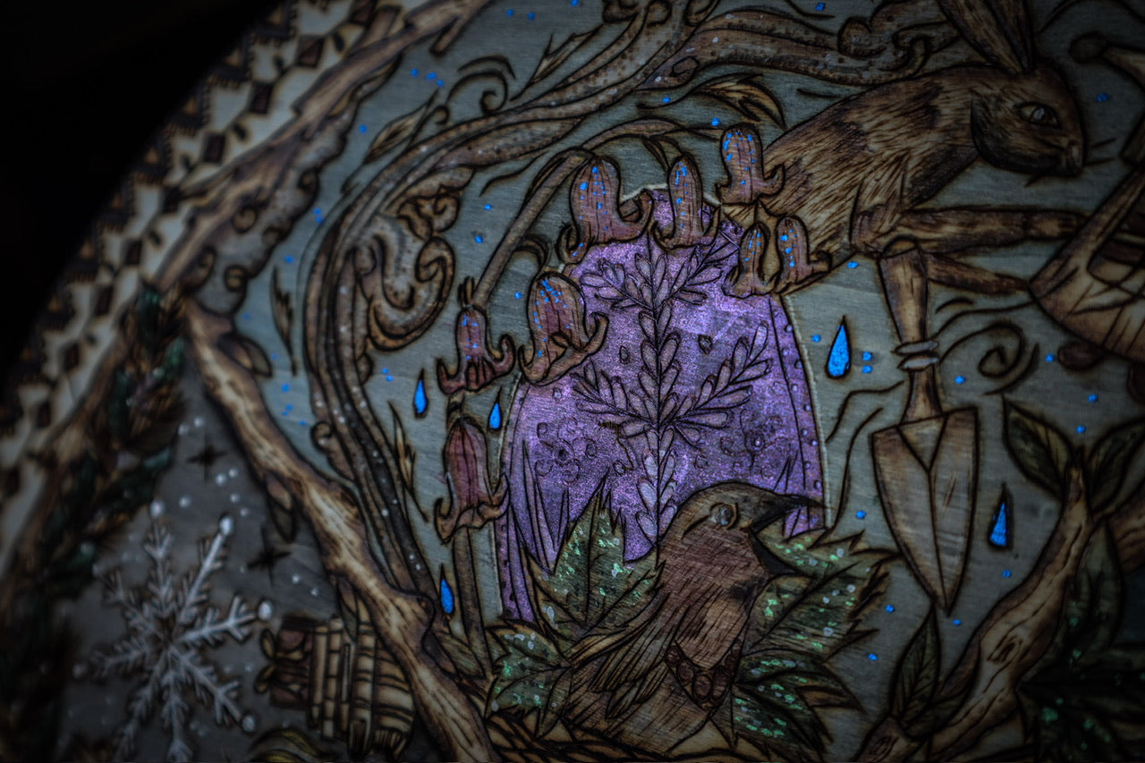 Four Seasons of Folklore Wall Decor