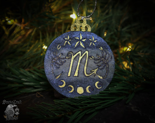 90’s Whimsigoth Celestial Scorpio Zodiac Ornament