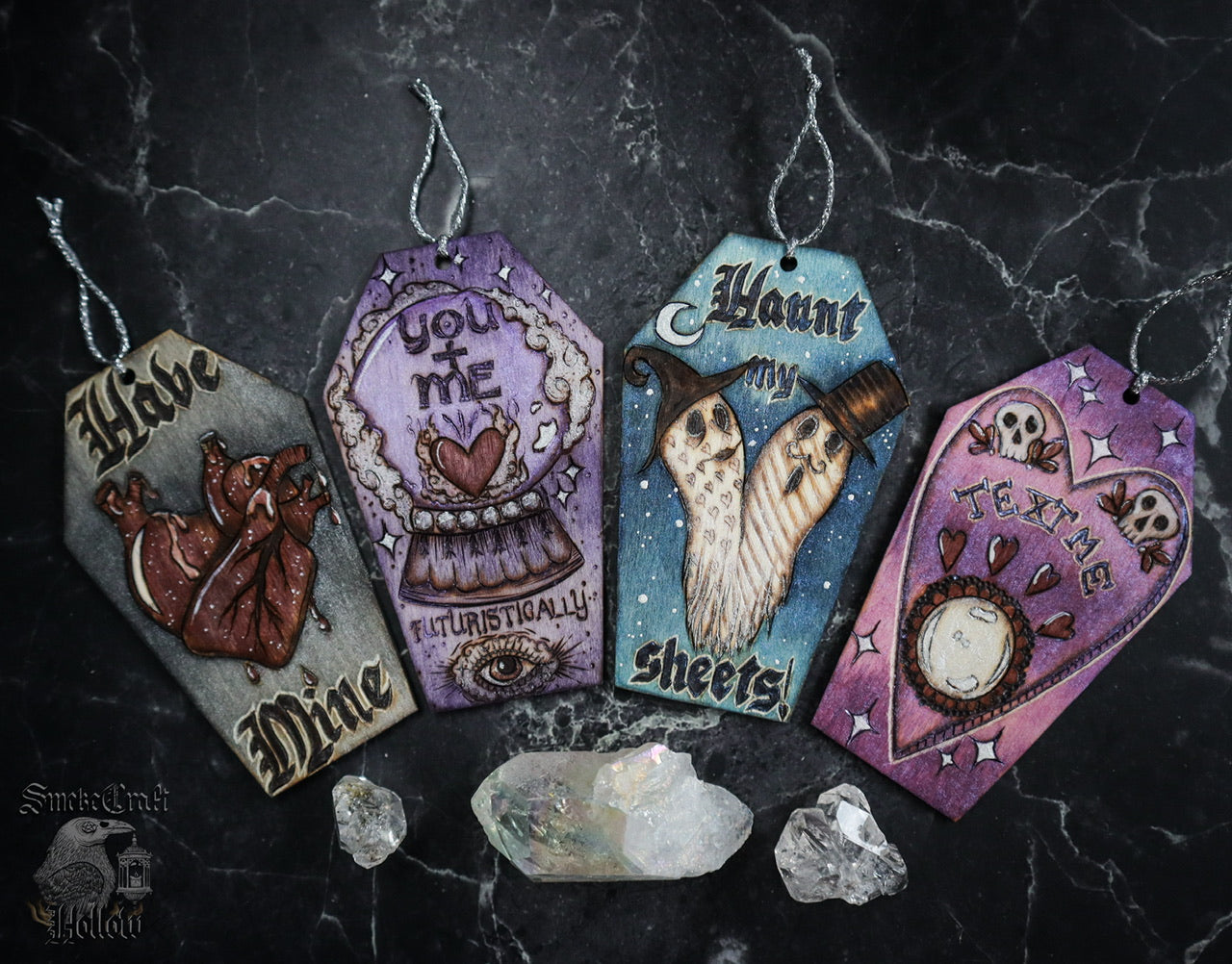 Haunt my Sheets Valloween Valentine’s Day Ornament