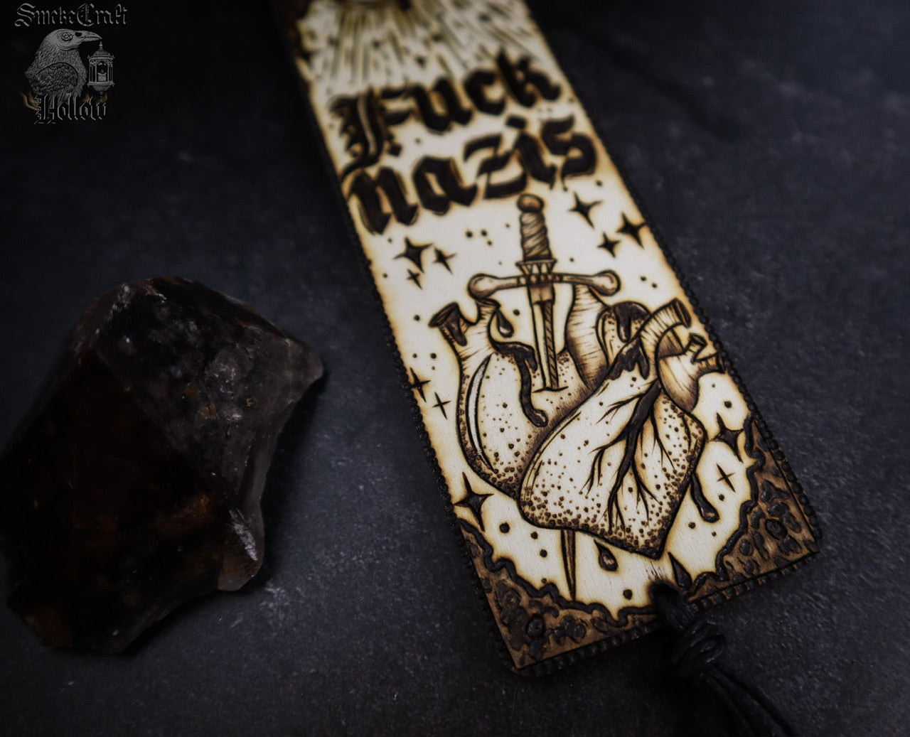 Medieval Gothic Eff Nazi Wooden Banner