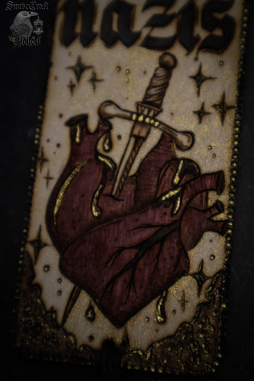 Medieval Gothic Eff Nazi Wooden Banner