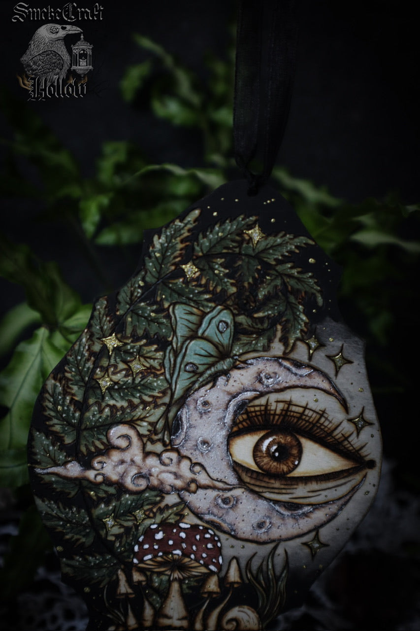 Twilight Garden of Watchful Moon Witch Bells