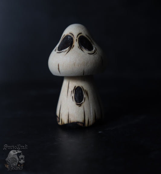 Haunted Ghost Mushroom Figurine