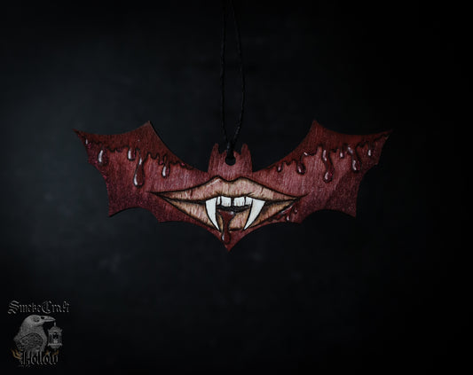 Vampire Bat Halloween Ornament